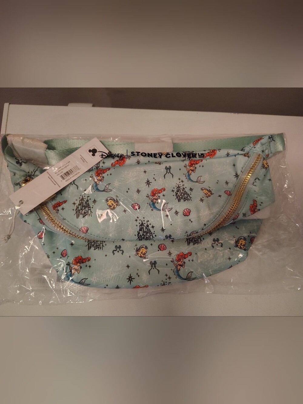 Disney x Stoney Clover Co. Ariel Mint Jumbo Fanny Pack